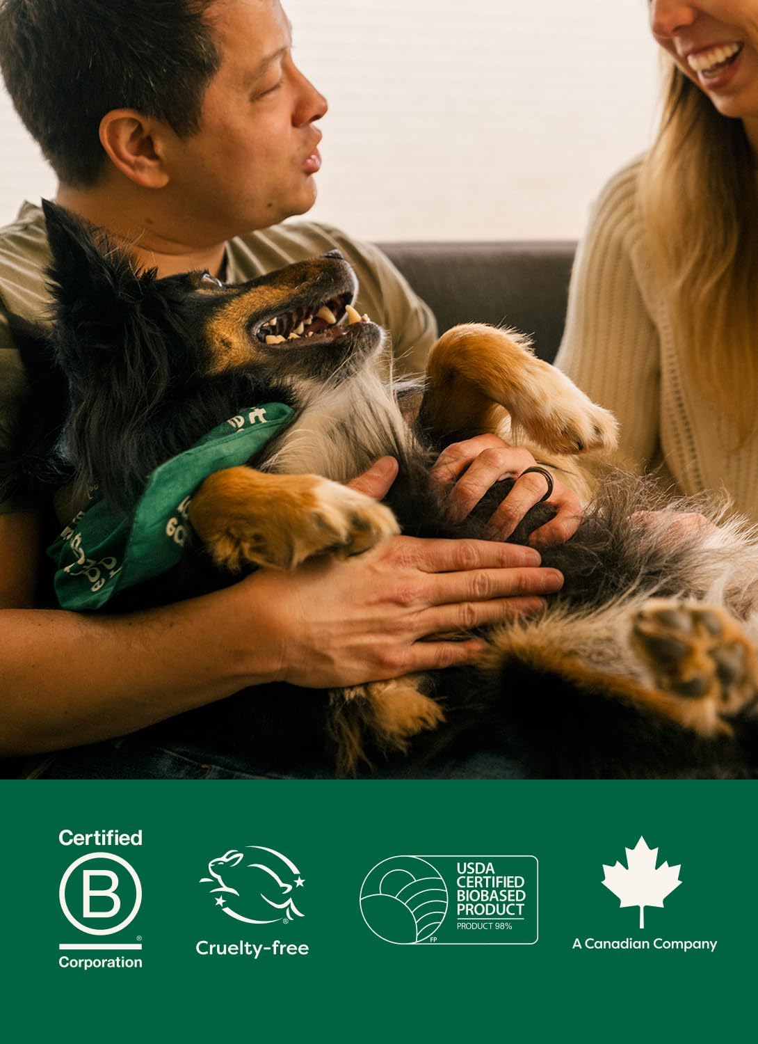 Earth Rated Dog Grooming Wipes (100 Count)